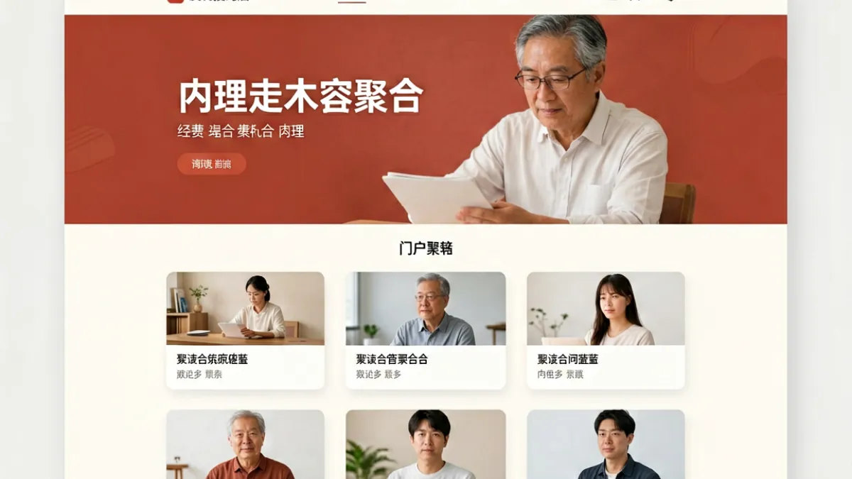 蜜桃95天堂门户首页全貌，展示各栏目聚合排布与精选内容卡片布局